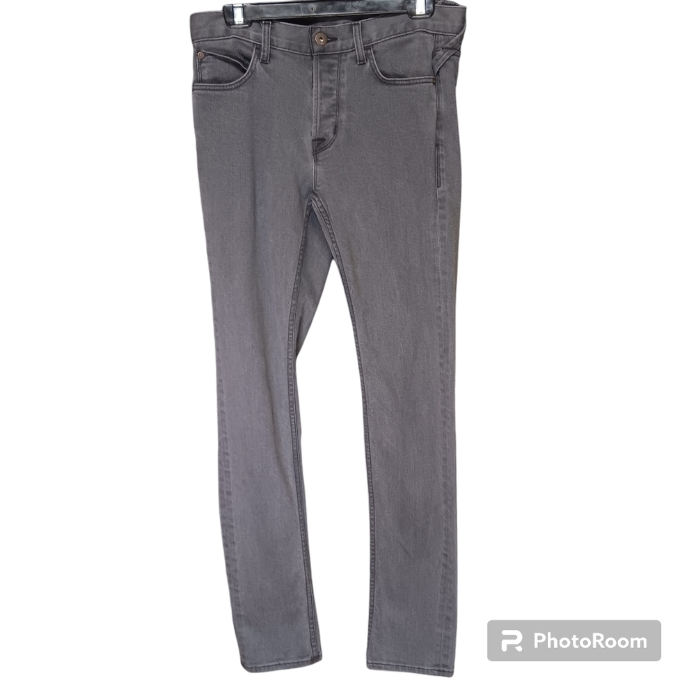 Hudson Axl Slim Grey Jeans Men's Size W32